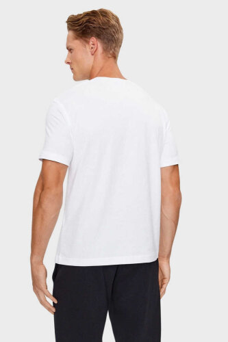 EA7 Bisiklet Yaka Logolu Erkek T-Shirt - 2