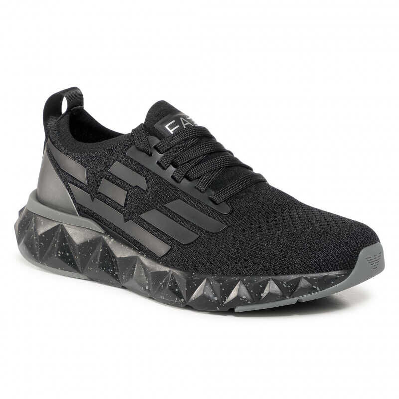 EA7 Emporio Armani Logolu Bağcıklı Erkek Sneaker - 1