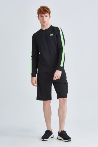 EA7 Erkek Bisiklet Yaka Sweatshirt - 7