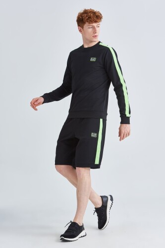 EA7 Erkek Bisiklet Yaka Sweatshirt - 10
