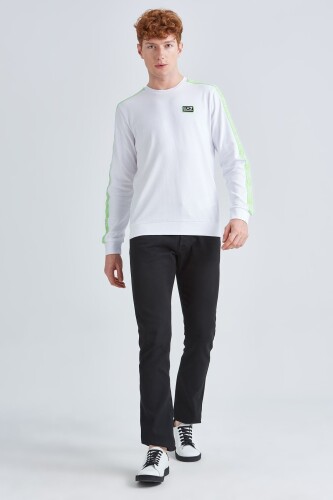 EA7 Erkek Bisiklet Yaka Sweatshirt - 7