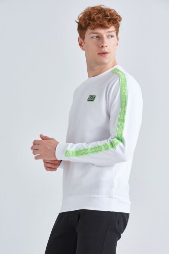 EA7 Erkek Bisiklet Yaka Sweatshirt - 8