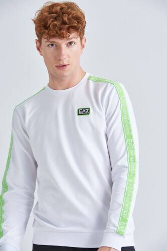 EA7 Erkek Bisiklet Yaka Sweatshirt - 9