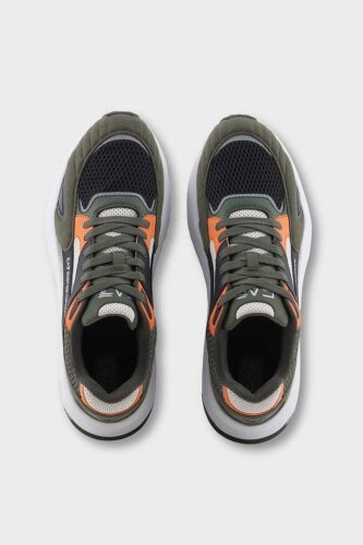 EA7 Erkek Logolu Bağcıklı Sneaker - 5