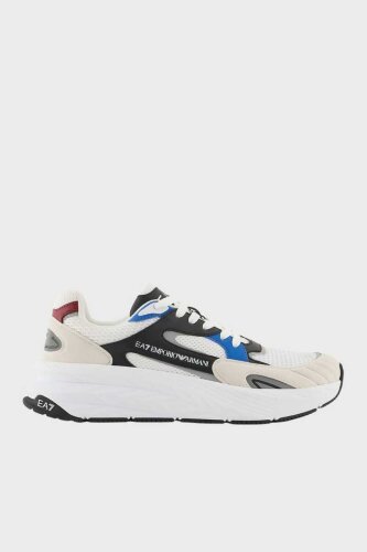 EA7 Erkek Logolu Bağcıklı Sneaker - 2