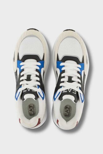 EA7 Erkek Logolu Bağcıklı Sneaker - 5