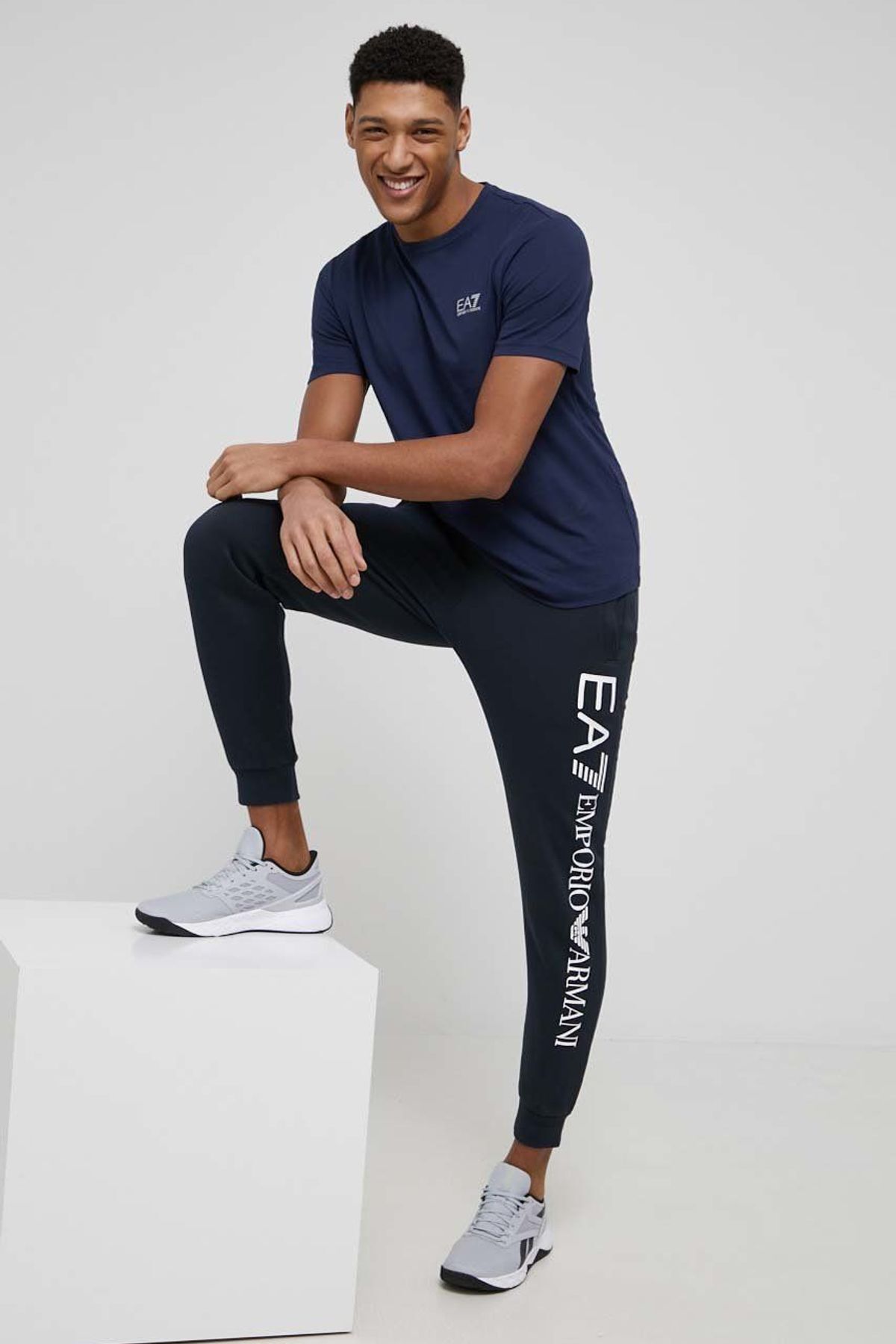 EA7 Erkek Logolu Eşofman Altı - 6