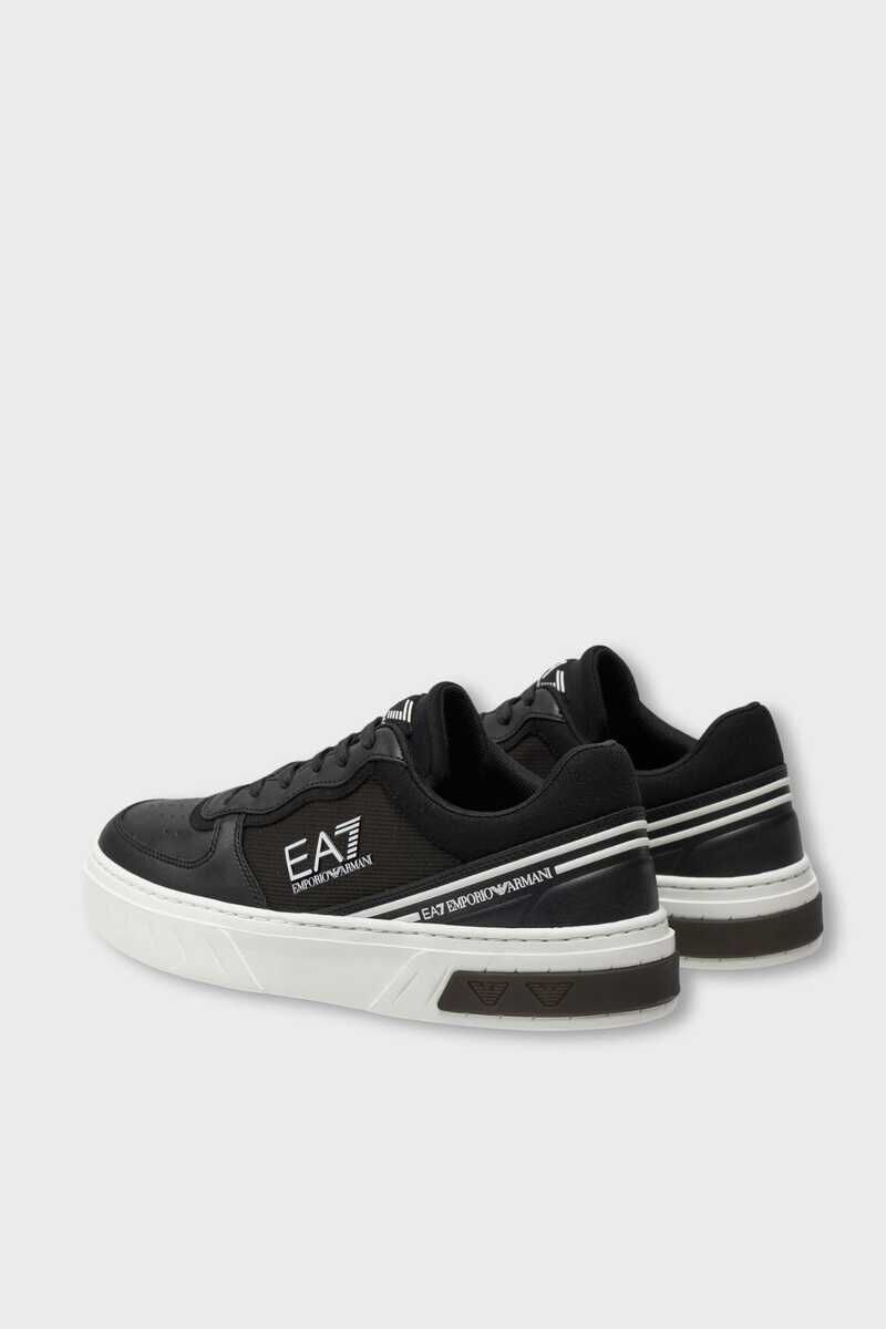 EA7 Kadın Bağcıklı Sneaker - 4