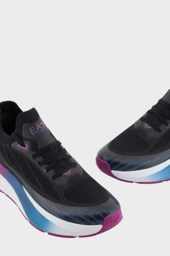 EA7 Kadın Bağcıklı Sneaker - 4