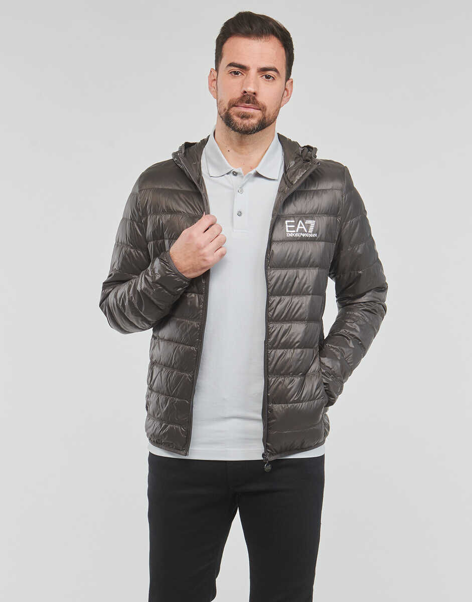 EA7 Kaz Tüyü Fermuarlı Erke Mont - 1