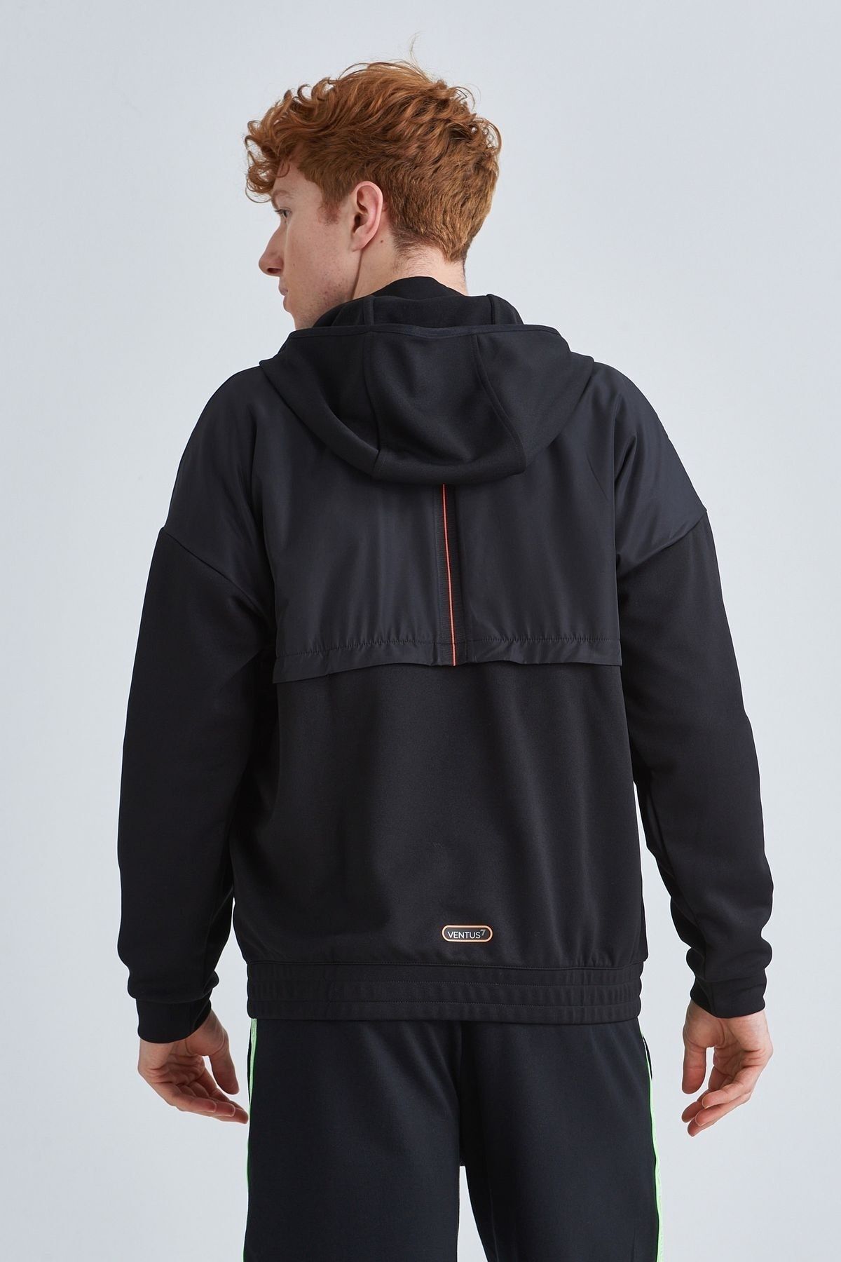 EA7 Oversize Kapşonlu Erkek Sweatshirt - 9