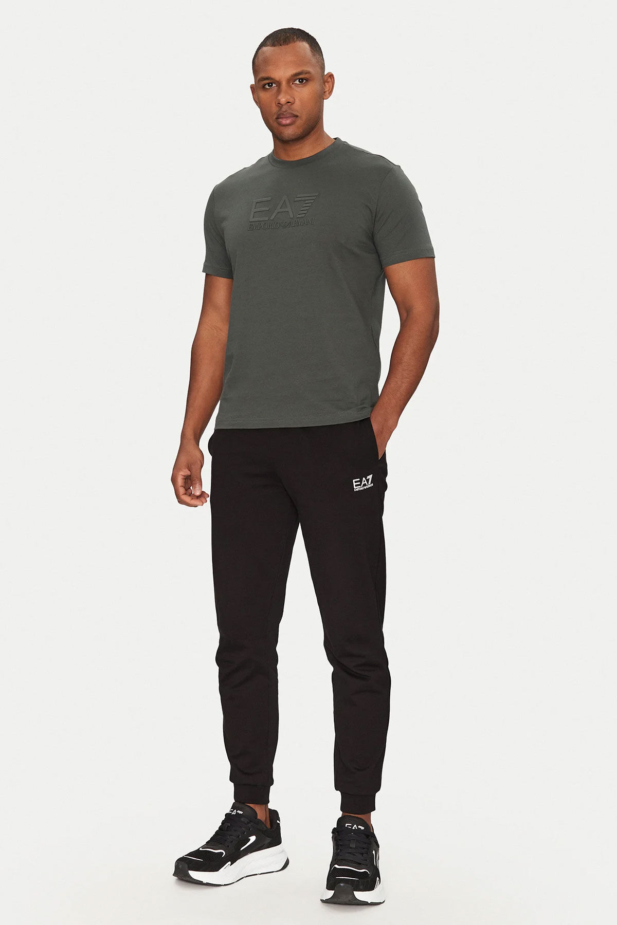 Empori Armani Bisiklet Yaka Erkek T-Shirt - 2