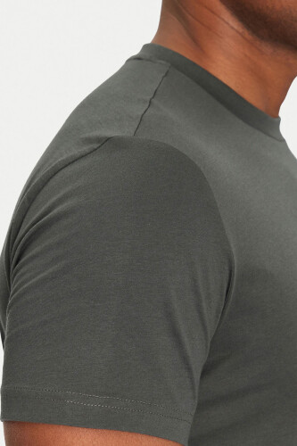 Empori Armani Bisiklet Yaka Erkek T-Shirt - 4