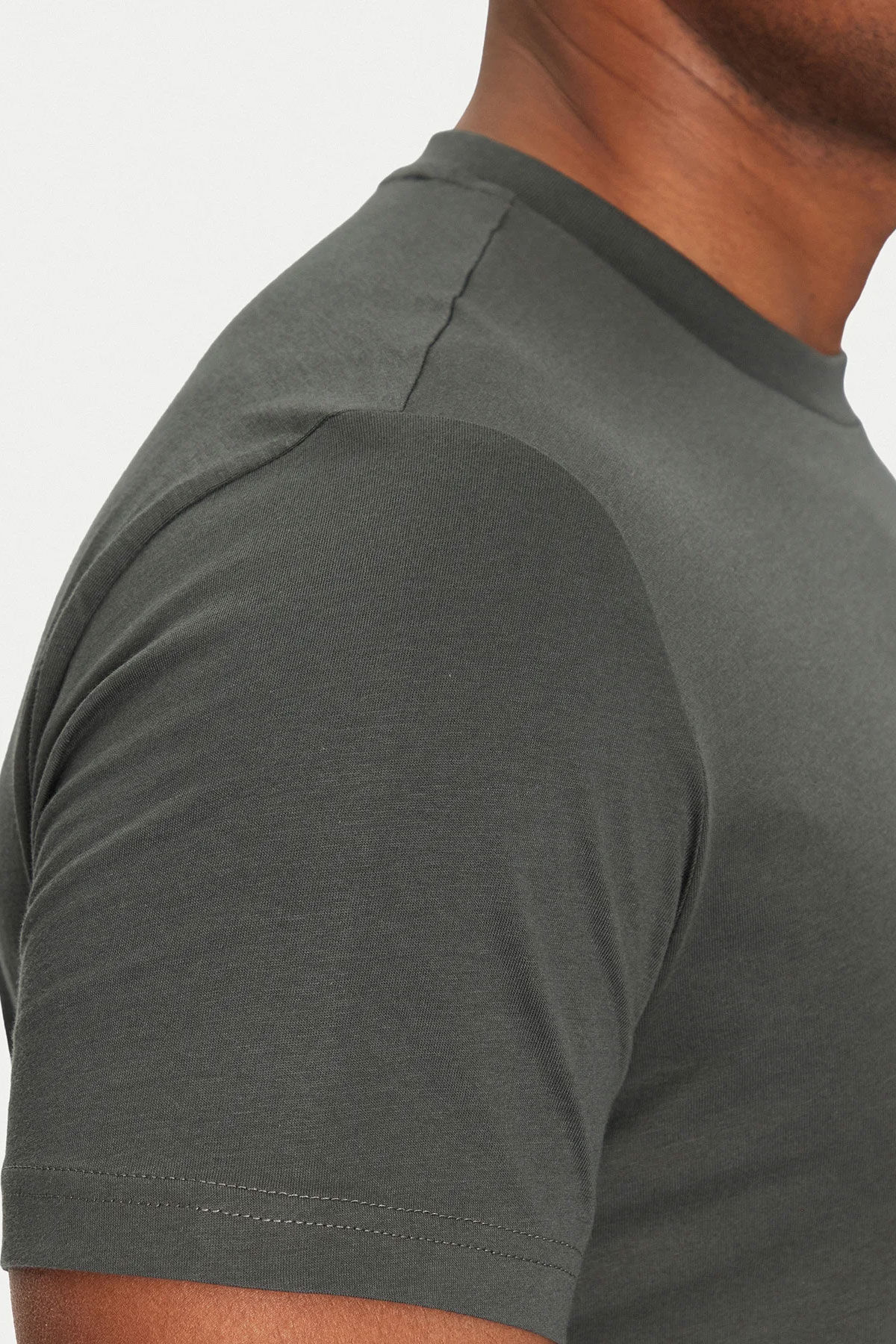 Empori Armani Bisiklet Yaka Erkek T-Shirt - 4