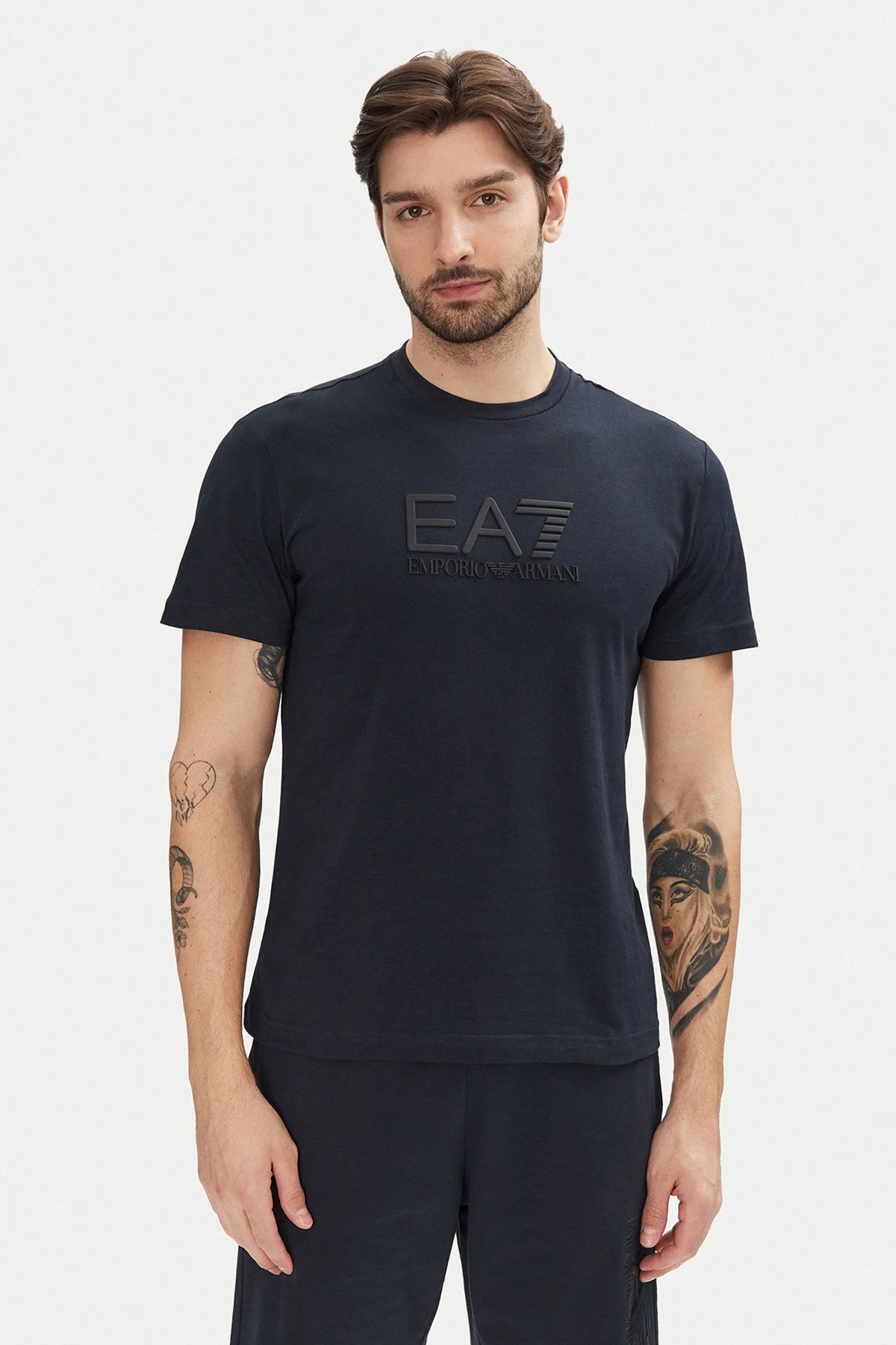 Empori Armani Bisiklet Yaka Erkek T-Shirt - 1