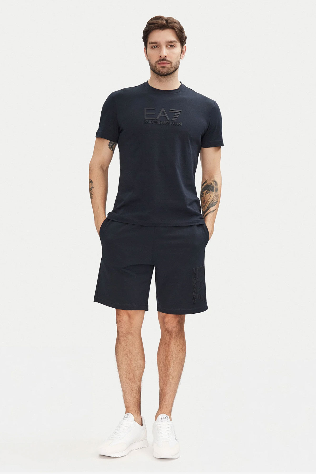 Empori Armani Bisiklet Yaka Erkek T-Shirt - 2