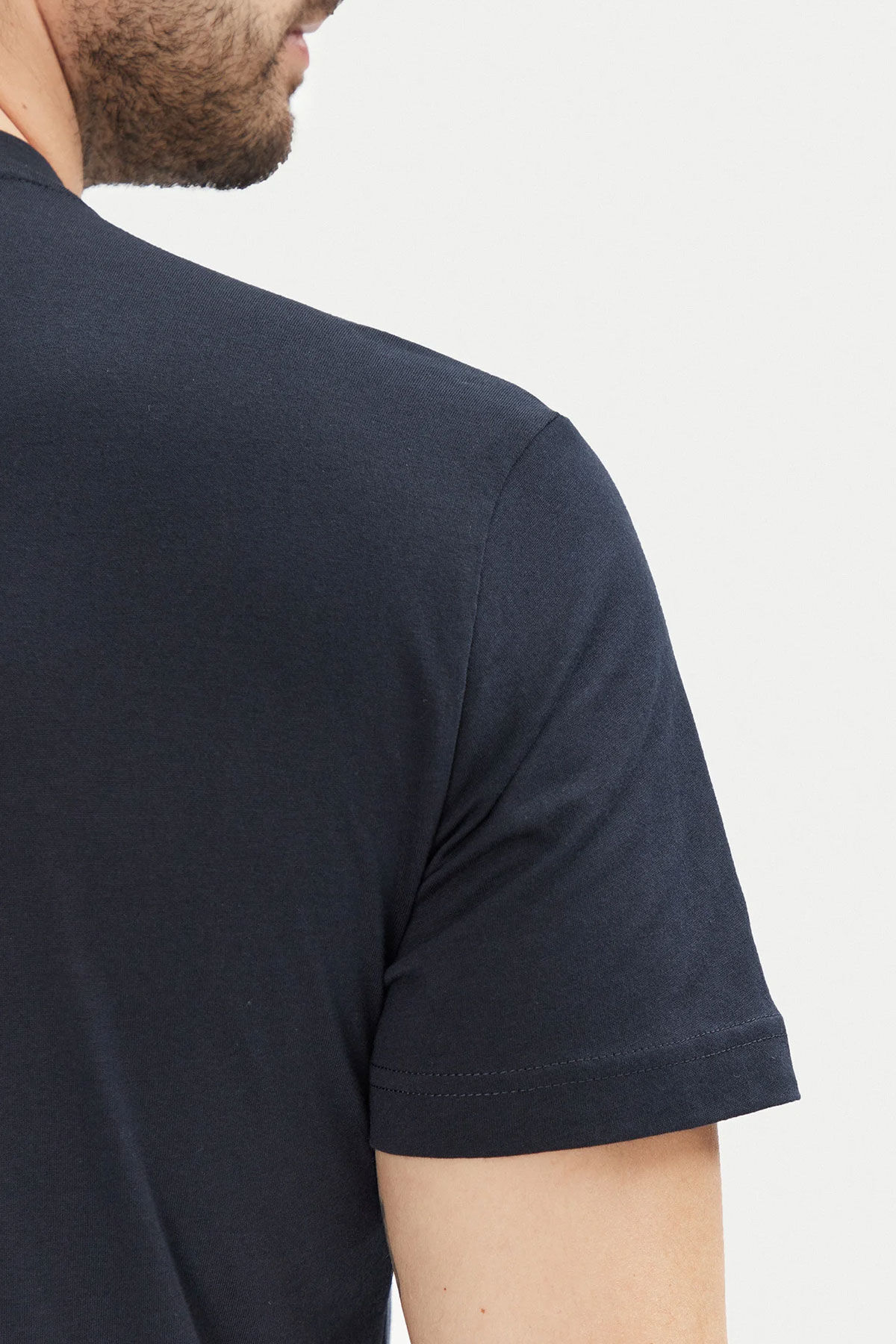 Empori Armani Bisiklet Yaka Erkek T-Shirt - 4