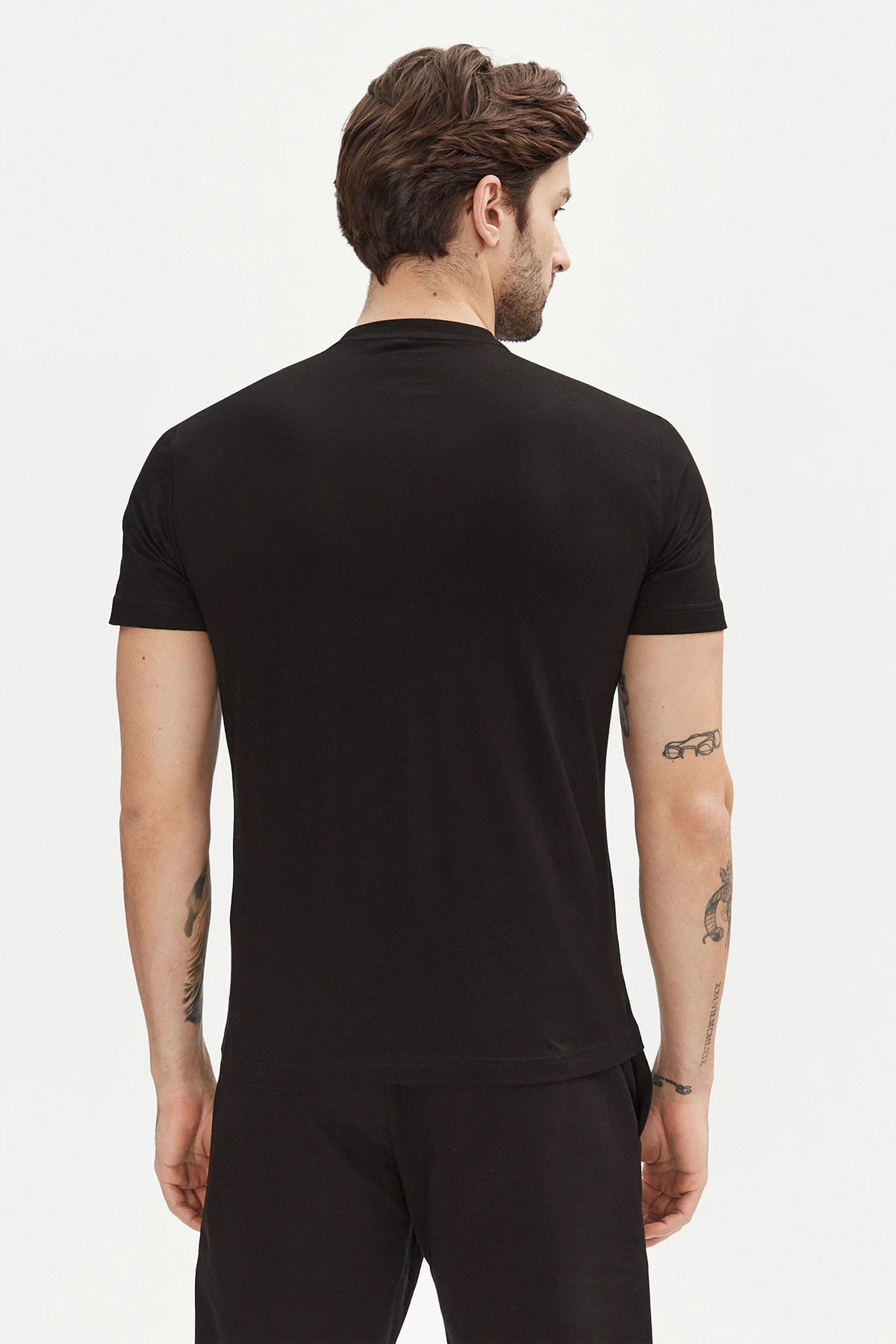 Empori Armani Bisiklet Yaka Erkek T-Shirt - 3