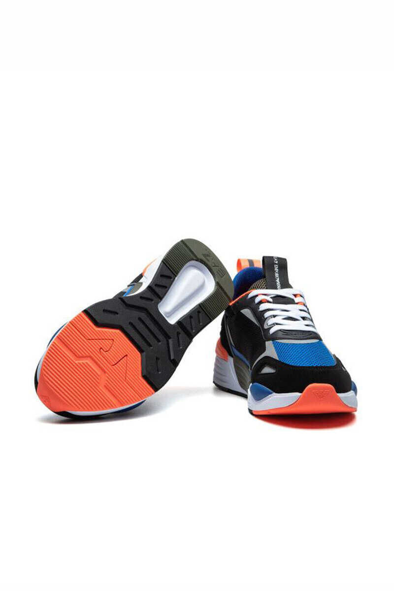 Emporio Armani Bağcıklı Erkek Sneaker - 5