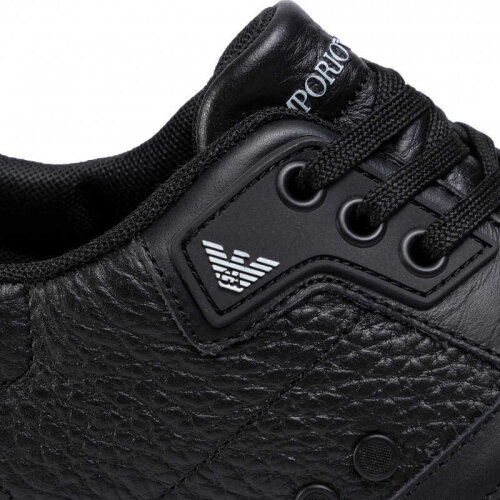 Emporio Armani Bağcıklı Erkek Spor Ayakkabı - 6