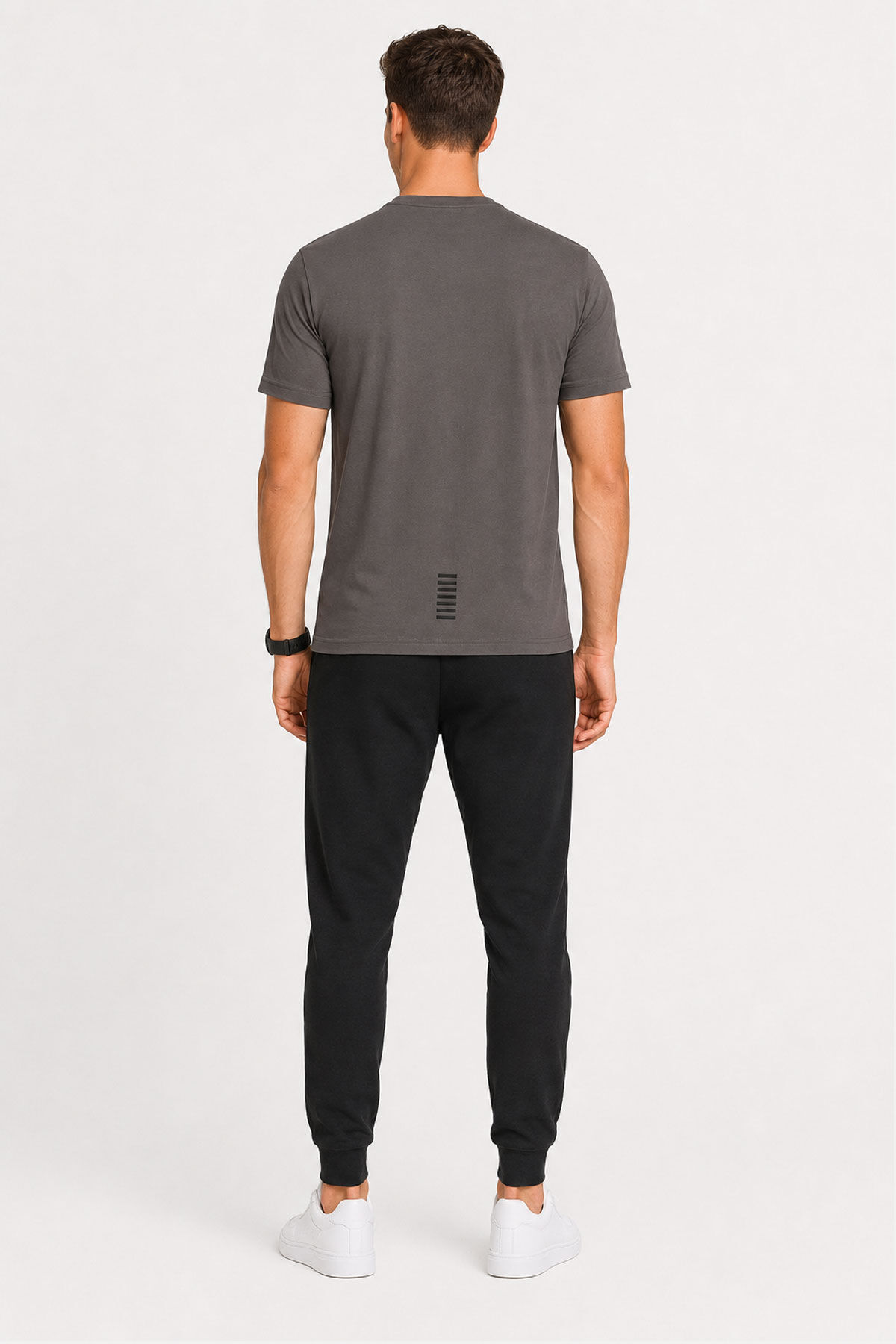 Emporio Armani Bisiklet Yaka Erkek Logolu T-Shirt - 3