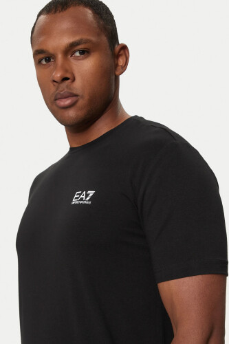 Emporio Armani Bisiklet Yaka Erkek Logolu T-Shirt - 4