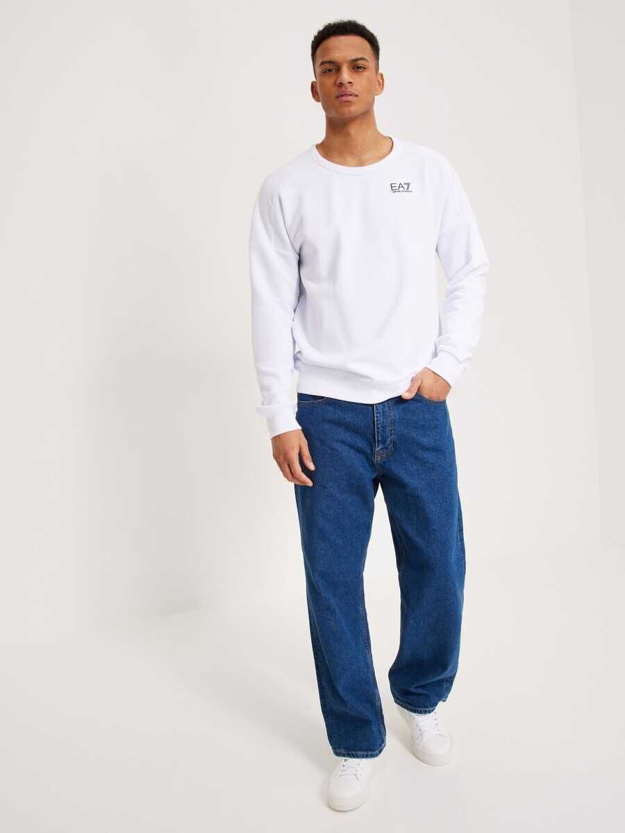 Emporio Armani Bisiklet Yaka Erkek Sweatshirt - 2