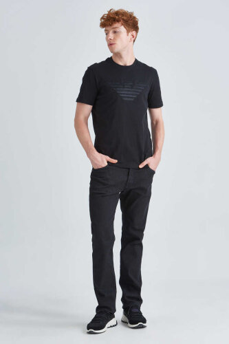 Emporio Armani Bisiklet Yaka Logolu T-Shirt - 5