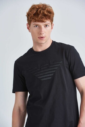 Emporio Armani Bisiklet Yaka Logolu T-Shirt - 15