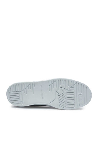 Emporio Armani Erkek Bağcıklı Deri Sneaker - 5
