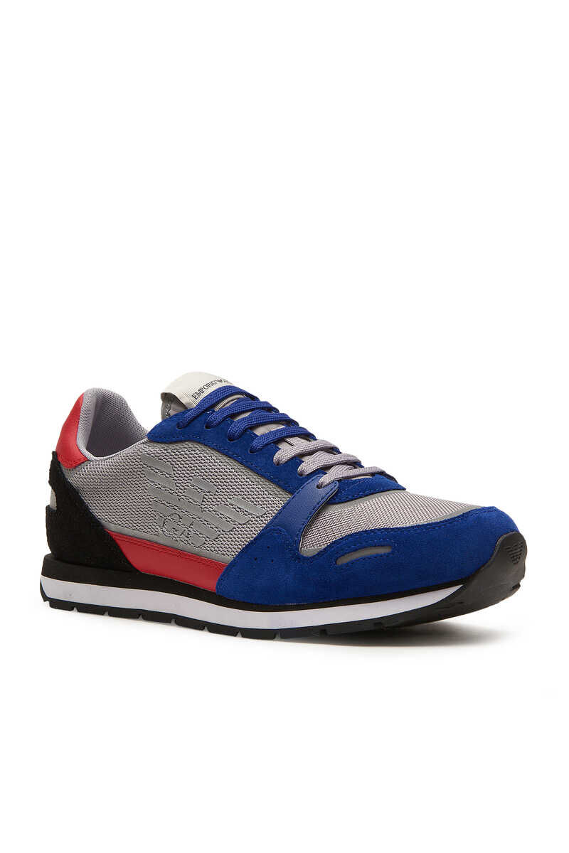 Emporio Armani Erkek Bağcıklı Sneaker - 1