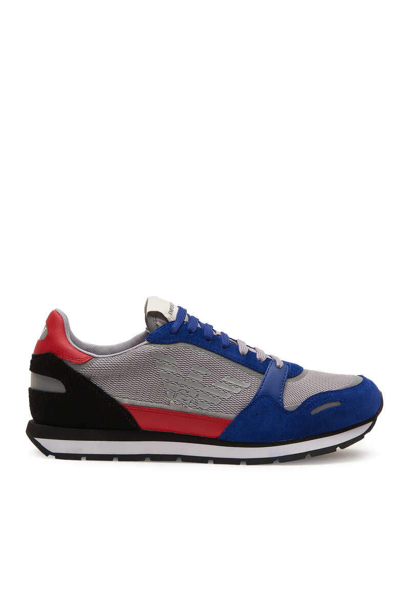 Emporio Armani Erkek Bağcıklı Sneaker - 3