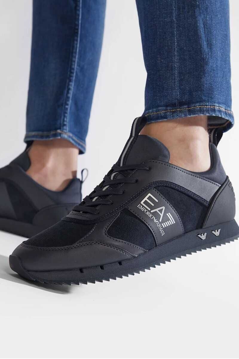 Emporio Armani Erkek Bağcıklı Sneaker - 9