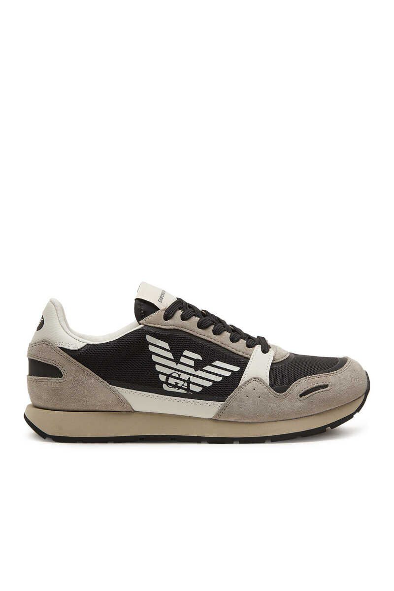Emporio Armani Erkek Bağcıklı Sneaker - 2