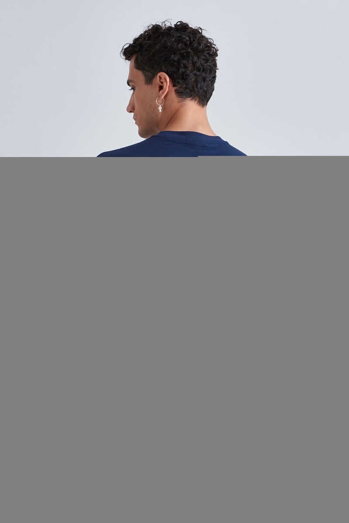 Emporio Armani Erkek Bisiklet Yaka Logolu T-Shirt - 16