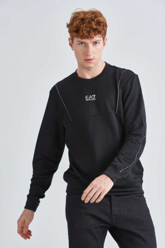 Emporio Armani Erkek Bisiklet Yaka Sweatshirt - 1