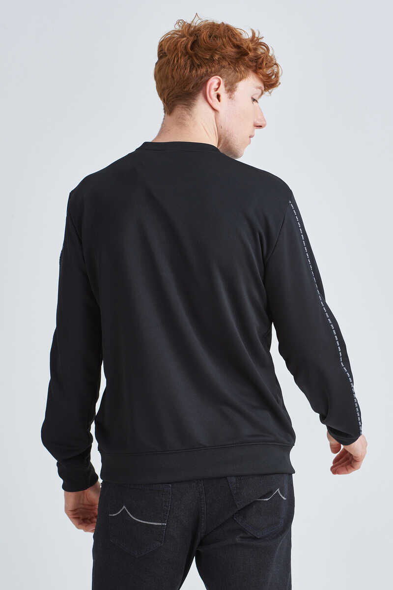 Emporio Armani Erkek Bisiklet Yaka Sweatshirt - 4