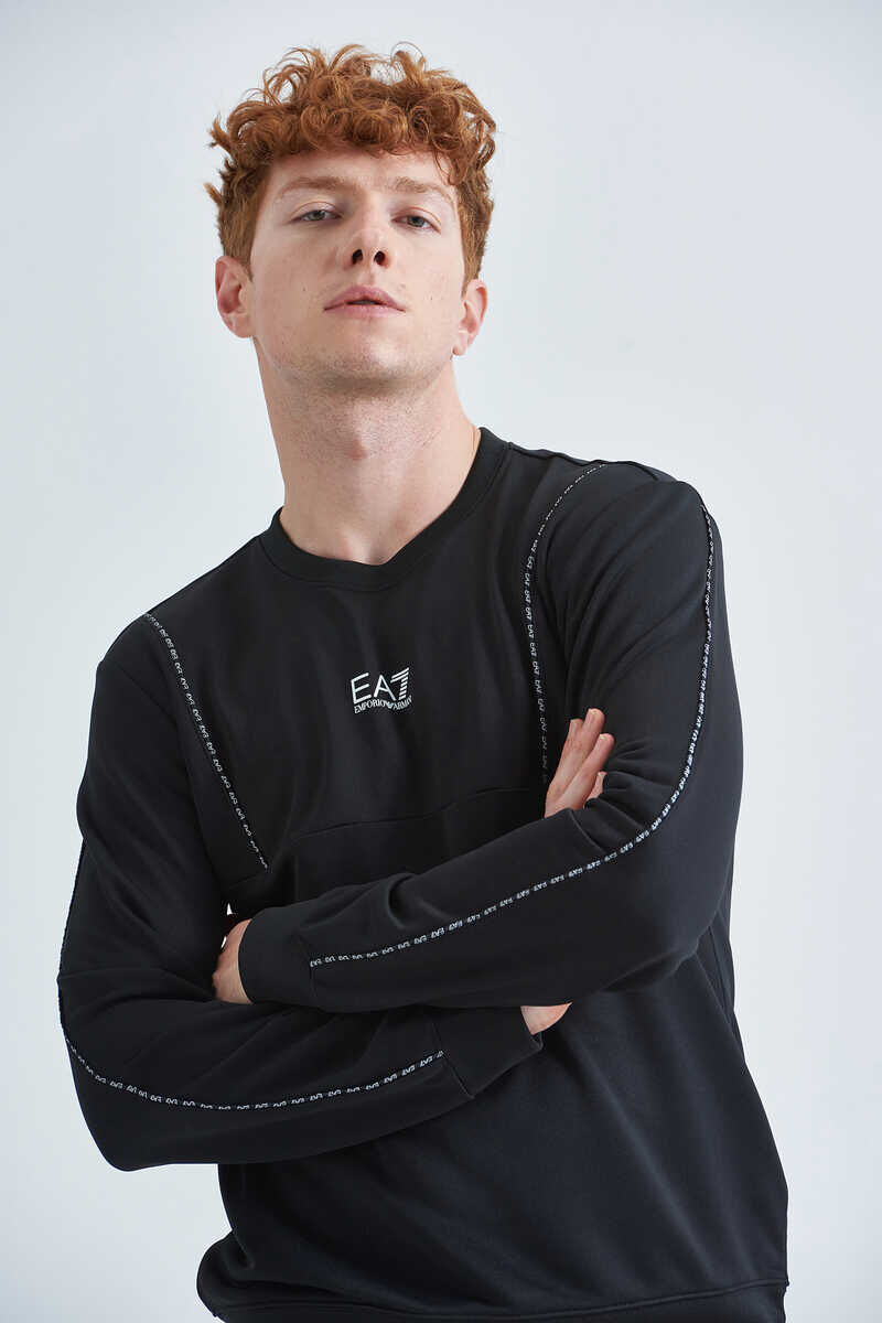 Emporio Armani Erkek Bisiklet Yaka Sweatshirt - 5