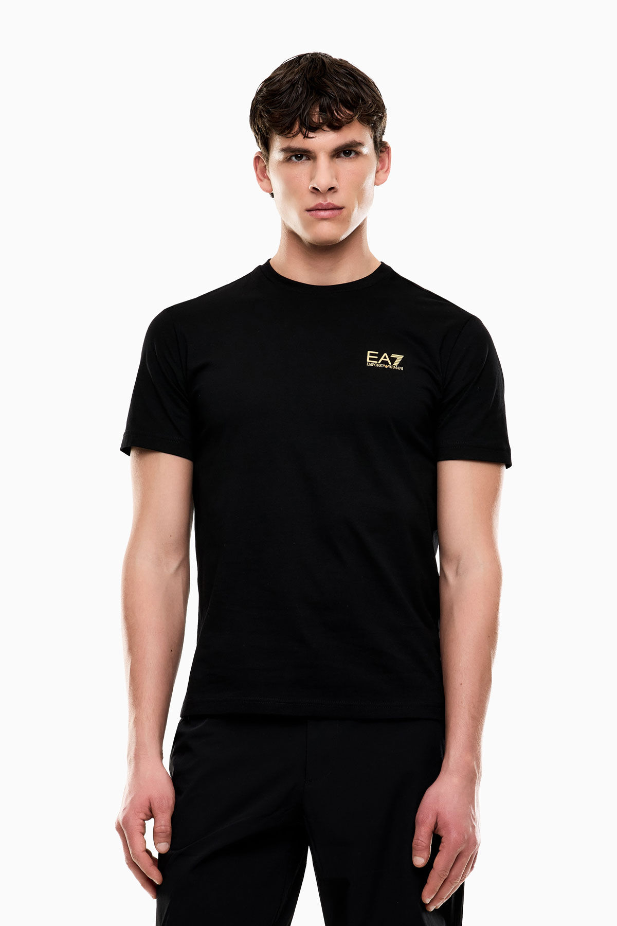 Emporio Armani Erkek Bisiklet Yaka T-Shirt - 1