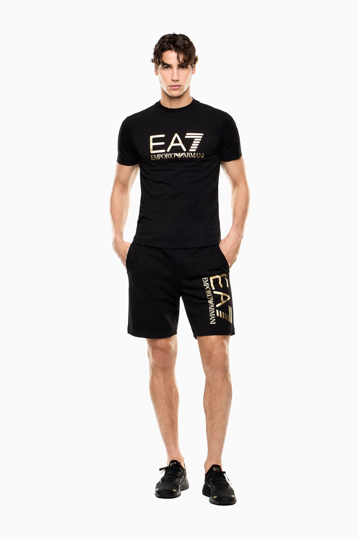 Emporio Armani Erkek Bisiklet Yaka T-Shirt - 2