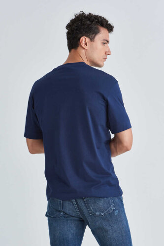 Emporio Armani Erkek Bisiklet Yaka T-Shirt - 8