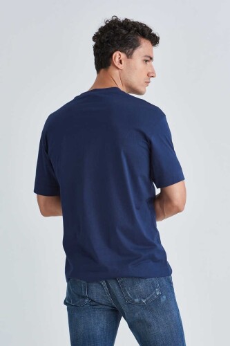 Emporio Armani Erkek Bisiklet Yaka T-Shirt - 11