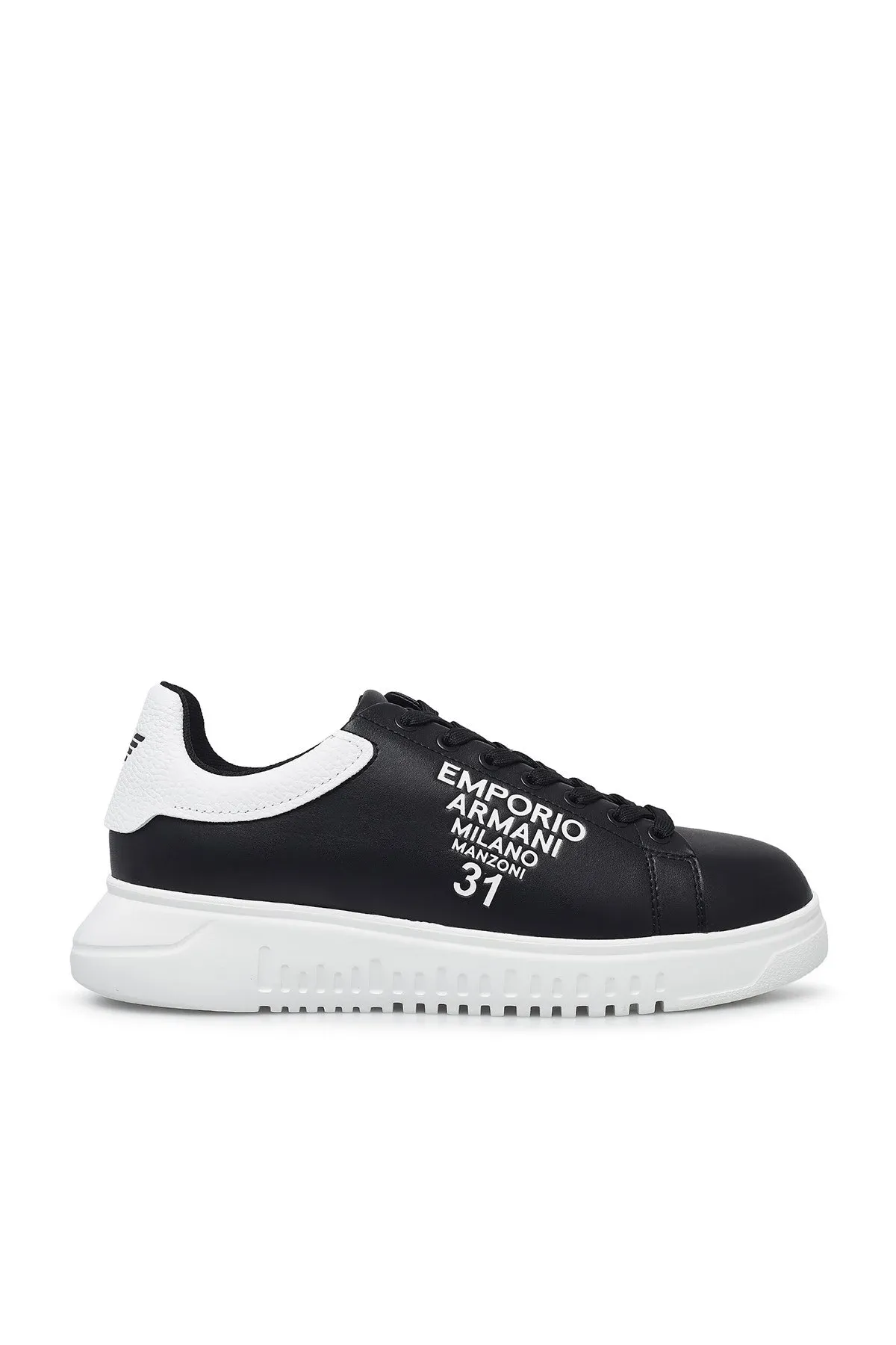 Emporio Armani Erkek Deri Sneaker - 2