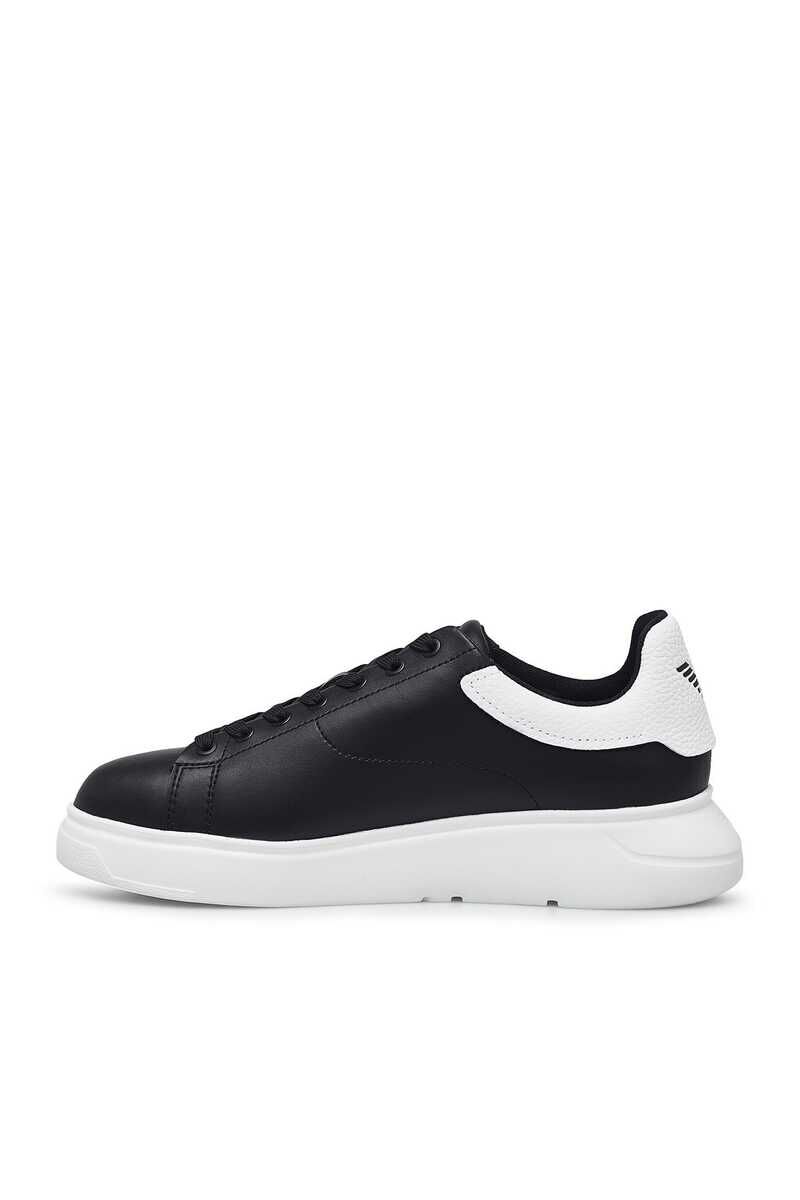 Emporio Armani Erkek Deri Sneaker - 5