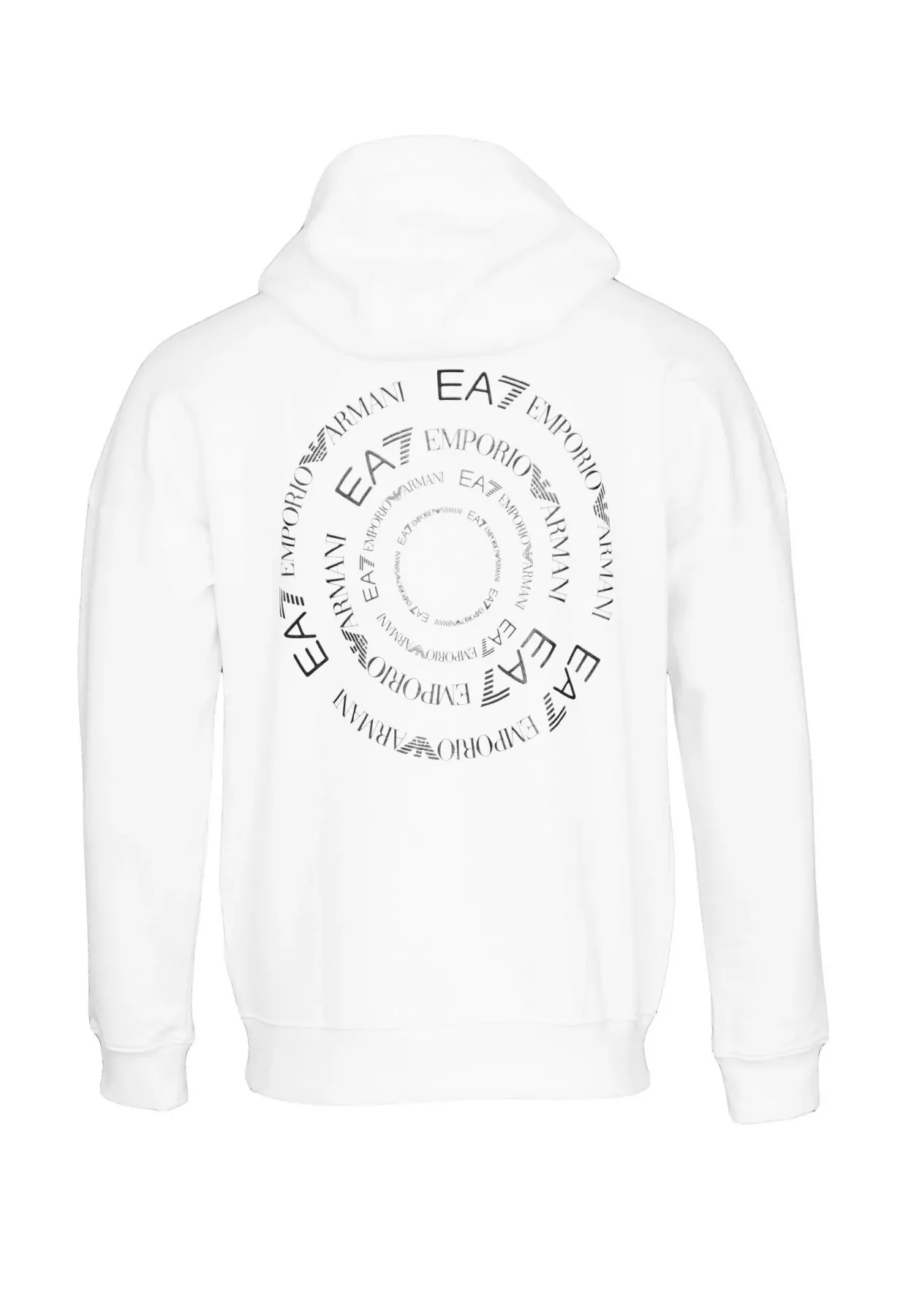 Emporio Armani Erkek Kapşonlu Logolu Sweatshirt - 2