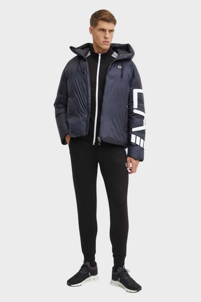 Emporio Armani Erkek Kapşonlu Şişme Mont - 2