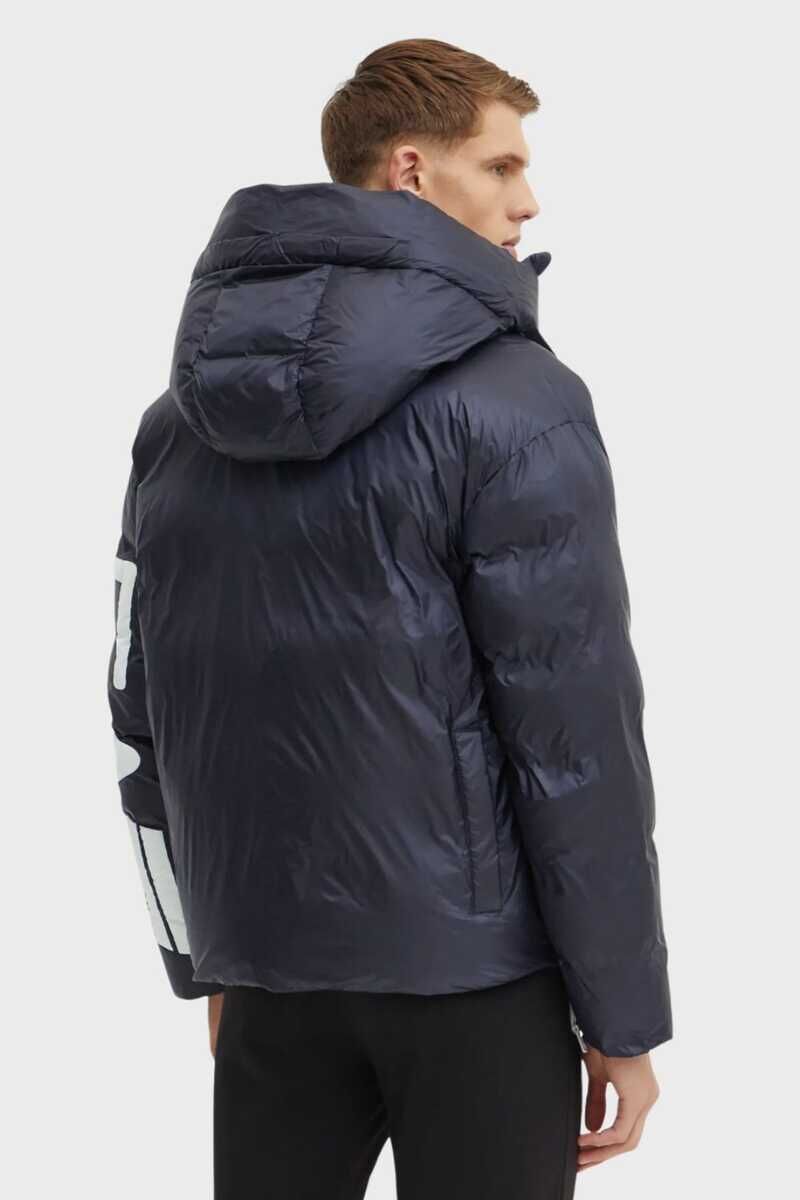 Emporio Armani Erkek Kapşonlu Şişme Mont - 3