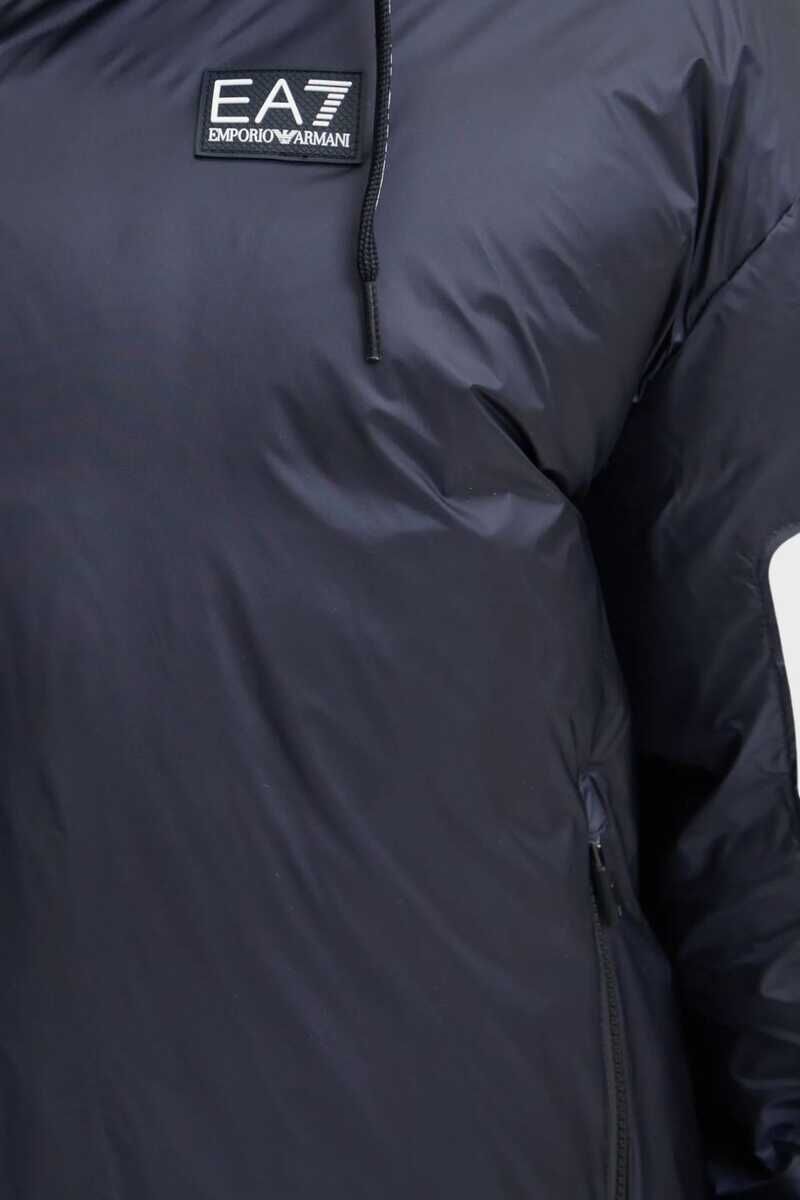 Emporio Armani Erkek Kapşonlu Şişme Mont - 5