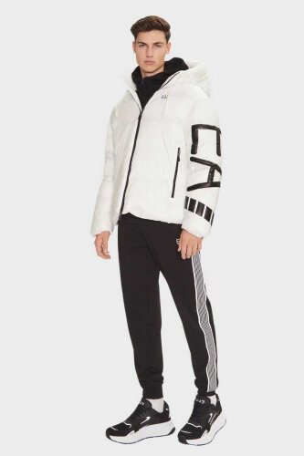 Emporio Armani Erkek Kapşonlu Şişme Mont - 2