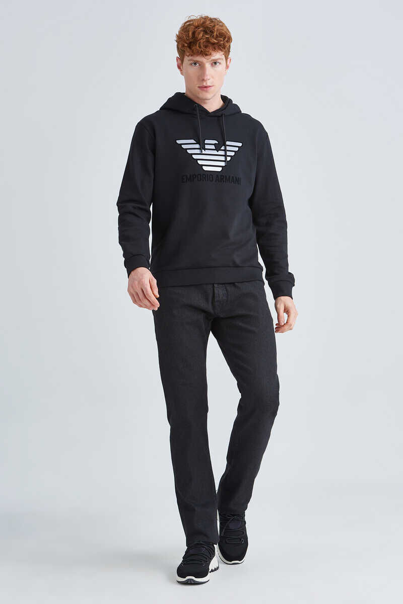 Emporio Armani Erkek Kapşonlu Sweatshirt - 5